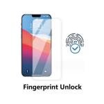 Galaxy S24 FE Full Glue Clear Screen Fingerprint Unlock Temper Glass