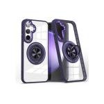 Galaxy S24 Plus Magsafe Case w/ Rotate Ring Stand Purple