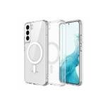 Galaxy S24 Plus Hybrid Clear Case w/ Magsafe (Retail Packaged)