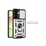 Galaxy S24 Plus Heavy Duty Magnet Ring Stand w/ Sliding Camera Cover