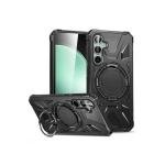 Galaxy S24 Plus Tough Case w/ Large Rotating Magsafe Ring Stand Black (Retail Packaged)