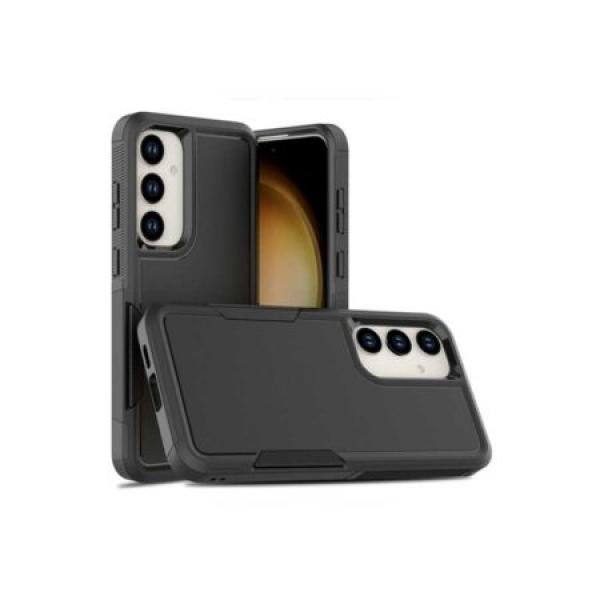 Galaxy S24 Plus Hybrid Dual Layer Case Black