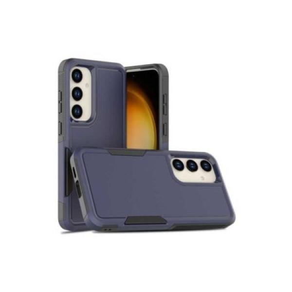 Galaxy S24 Plus Hybrid Dual Layer Case Blue