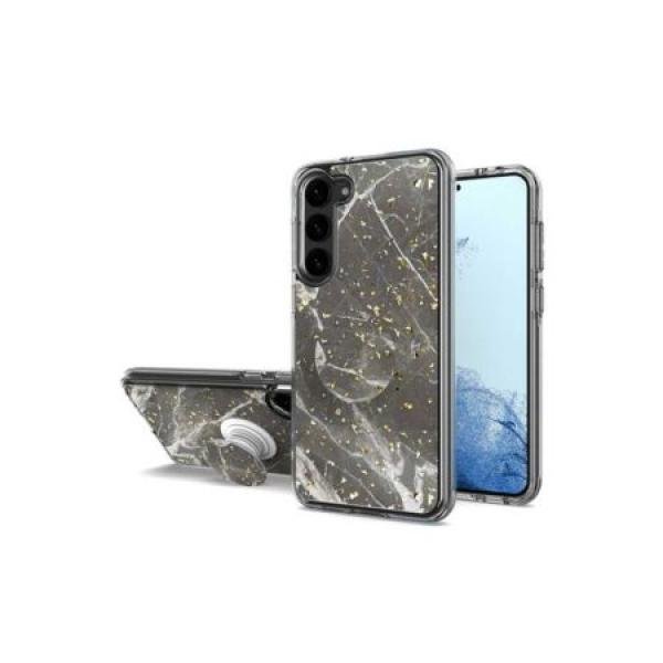 Galaxy S24 Plus Premium Case with Pop Socket Image (Retail Packaged)
