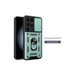 Galaxy S24 Ultra Heavy Duty Magnet Ring Stand w/ Sliding Camera Cover