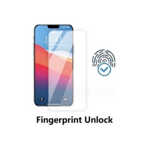 Galaxy S24 Ultra Full Glue Clear Screen Fingerprint Unlock Temper Glass