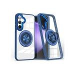 Galaxy S25 Magsafe Case w/ Rotate Ring Stand Blue (Premium Package)