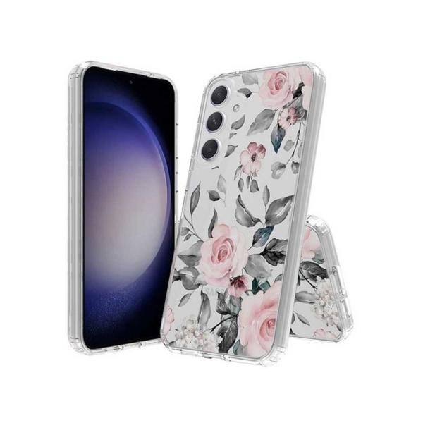 Galaxy S24 Premium Acrylic TPU Case w/ Design #3
